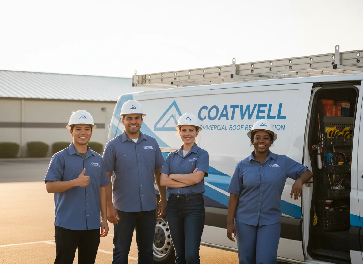Commercial roof coating company in Mayetta, KS